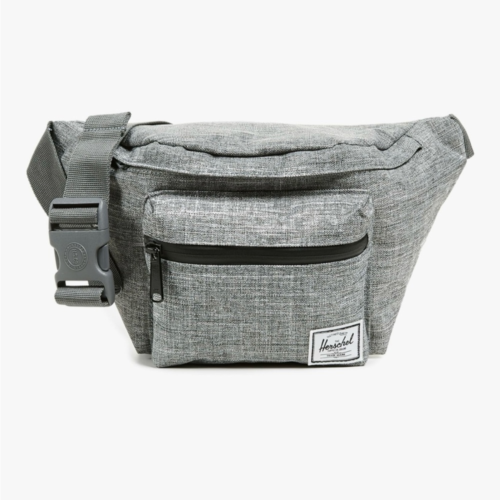 HERSCHEL SEVENTEEN 3.5L RAVEN CROSSHATCH BAG
